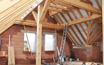 Barton End attic trusses